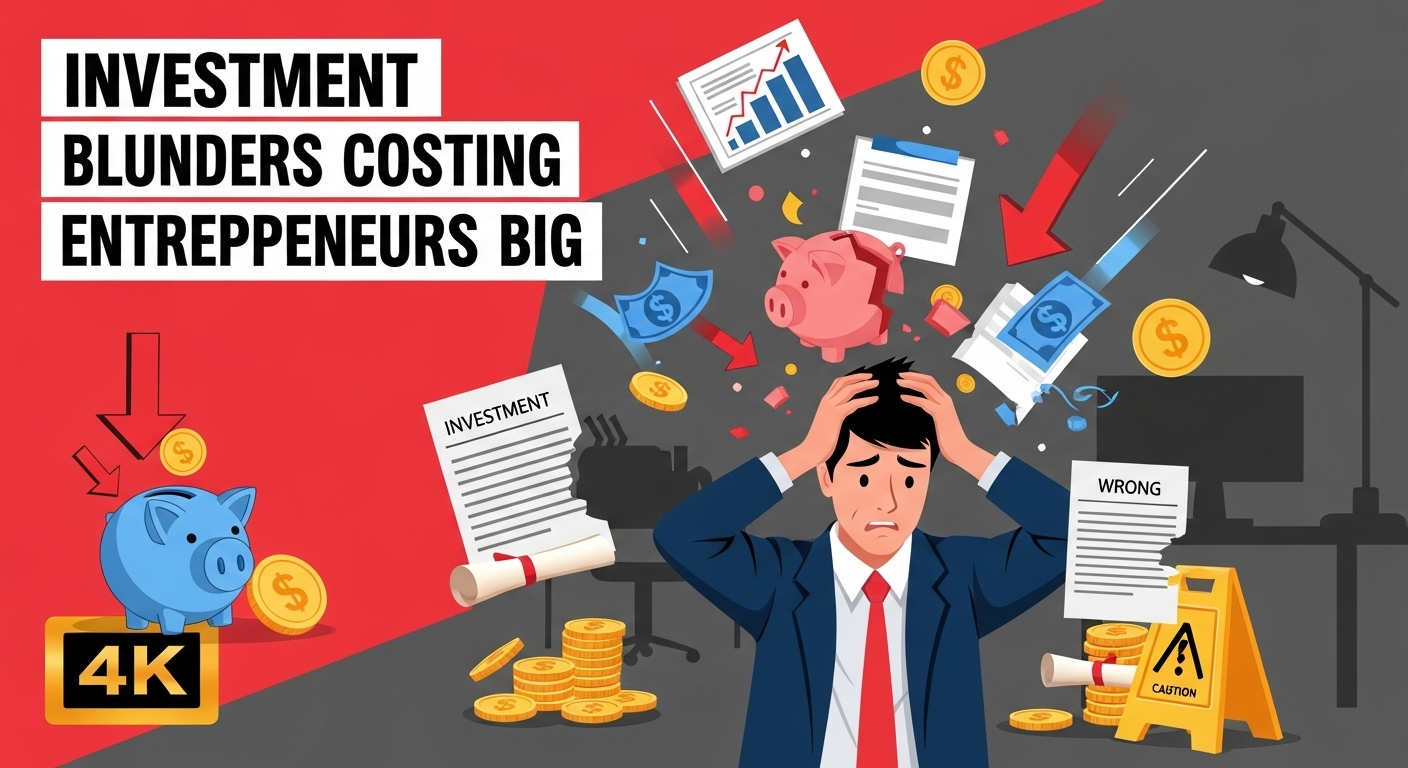 Investment Blunders Costing Entrepreneurs Big